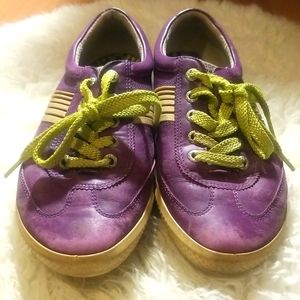 Purple women's ecco shoes